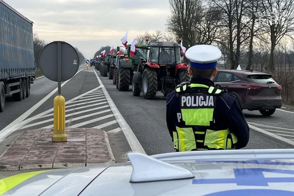 Zapowiedziano ponad 580 protestów rolników w najbliższą środę