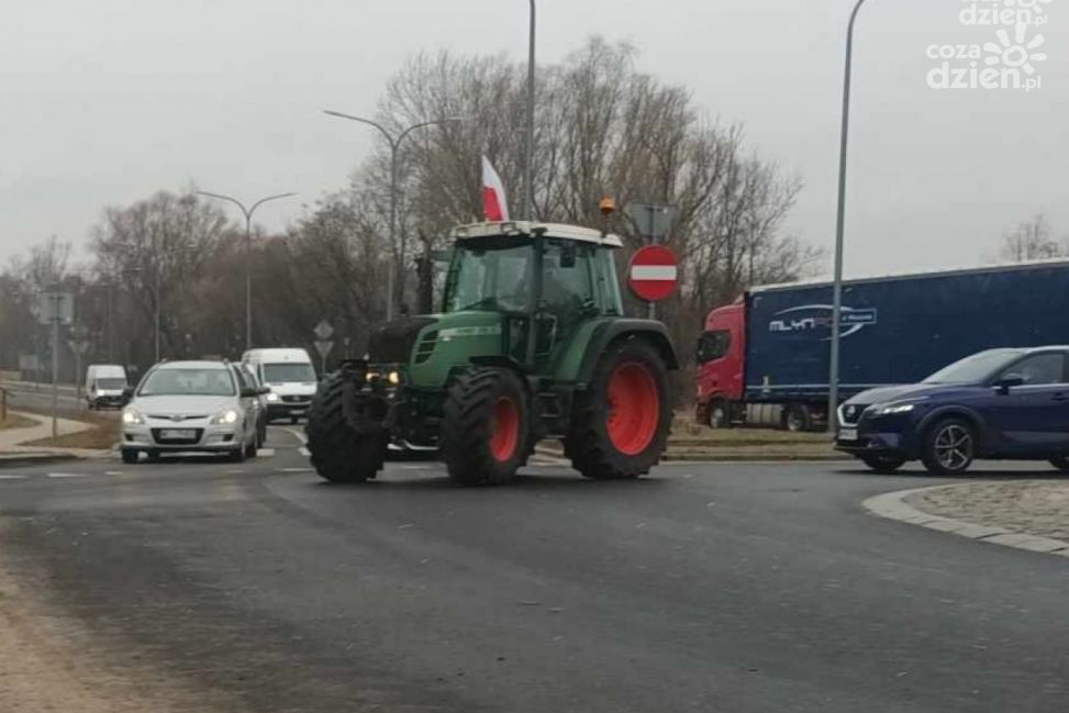 Protest rolników w Powiecie Ciechanowskim 