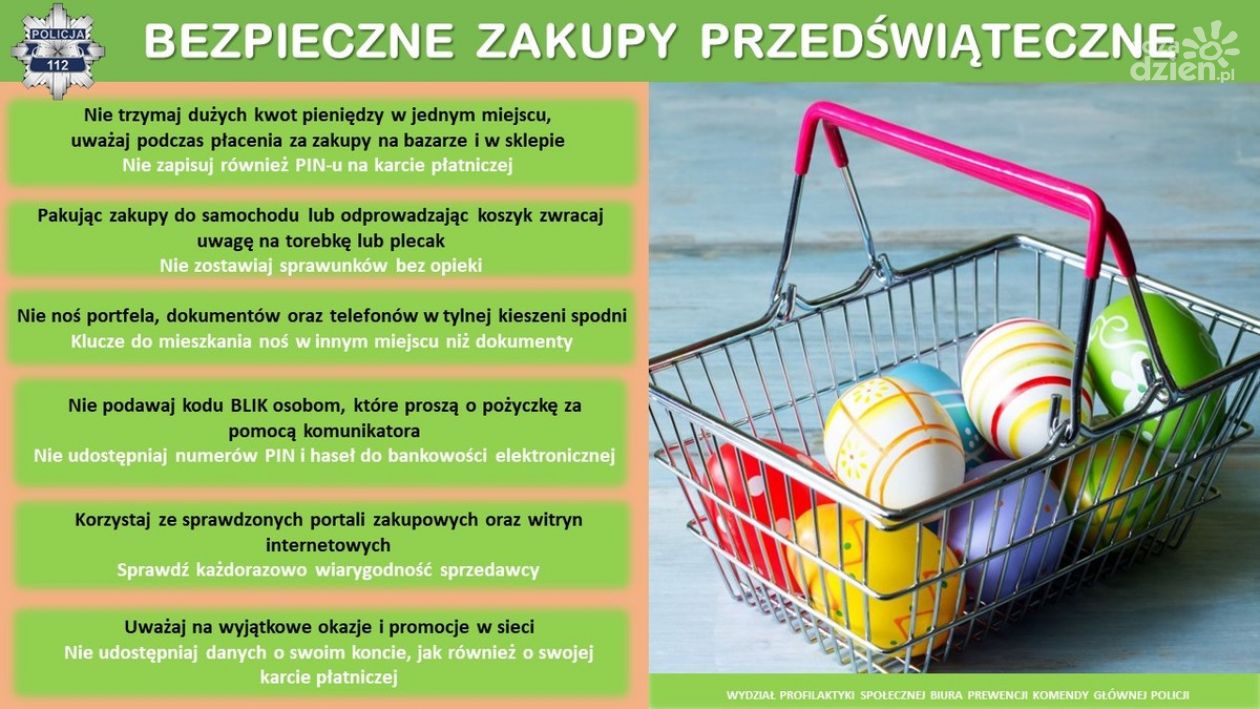 Nie zapominaj o podstawowych zasadach bezpieczeństwa 