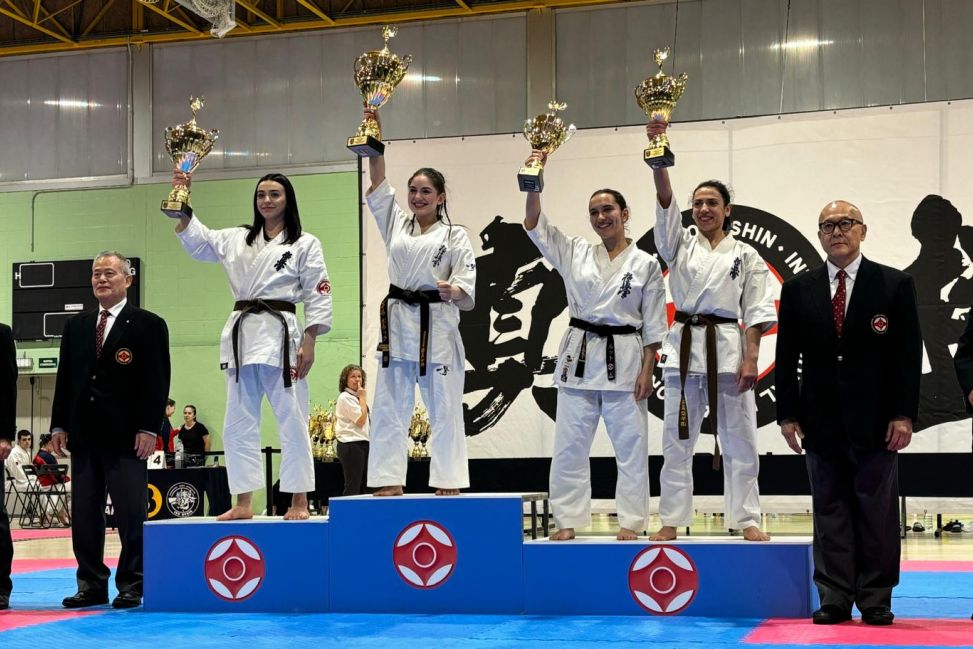 Weronika Krzywnicka z Ciechanowa wicemistrzynią Hiszpanii w karate kyokushin 