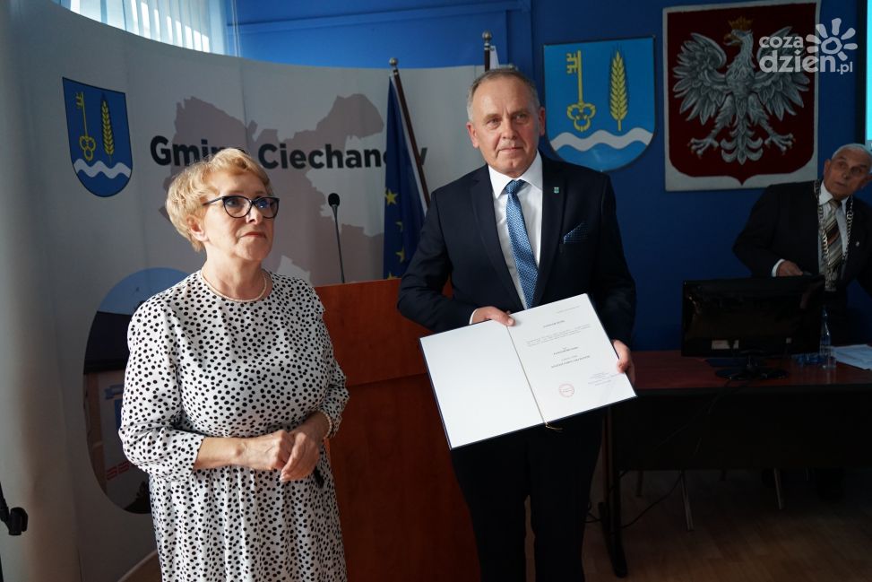 Wójt gminy Ciechanów złożył ślubowanie