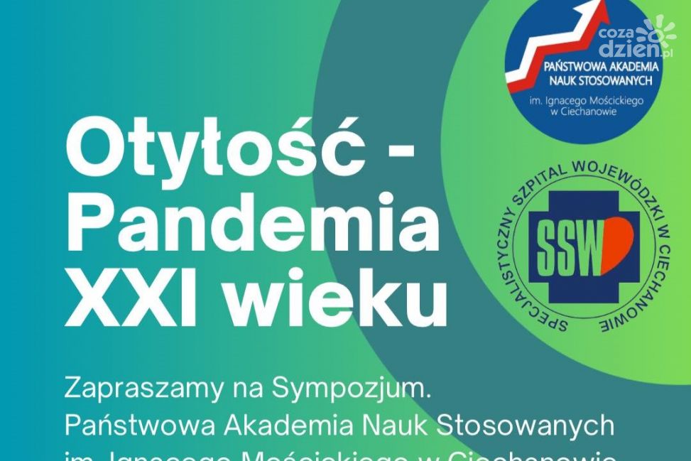 Sympozjum "Otyłość - Pandemia XXI Wieku" w Ciechanowie: Bezpłatne Wydarzenie Edukacyjne