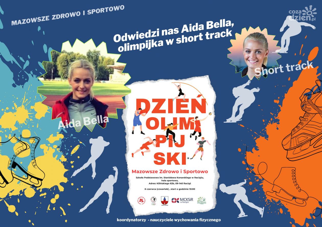 Olimpijka Aida Bella już jutro w Raciążu – weź udział w Dniu olimpijskim!