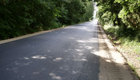 Remont drogi powiatowej Staroguby - Strzegowo zakończony
