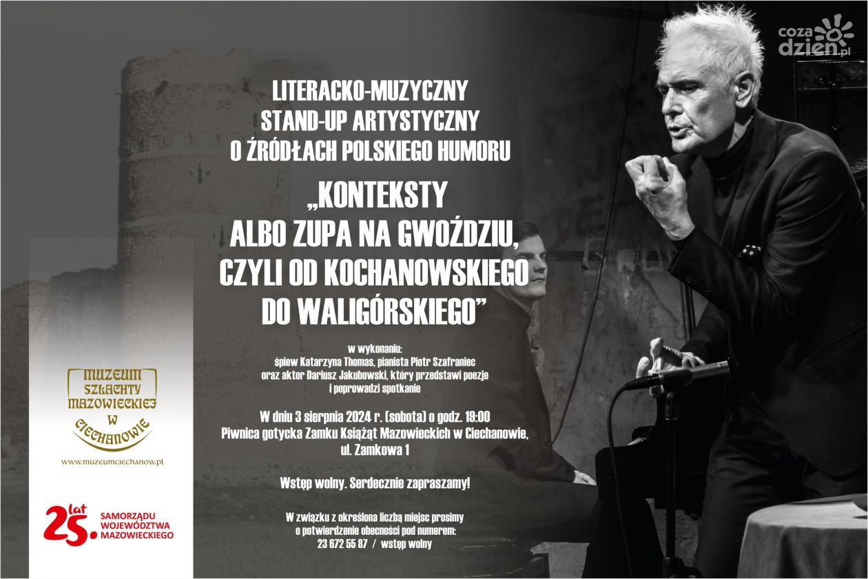 Literacko-muzyczny stand-up artystyczny 