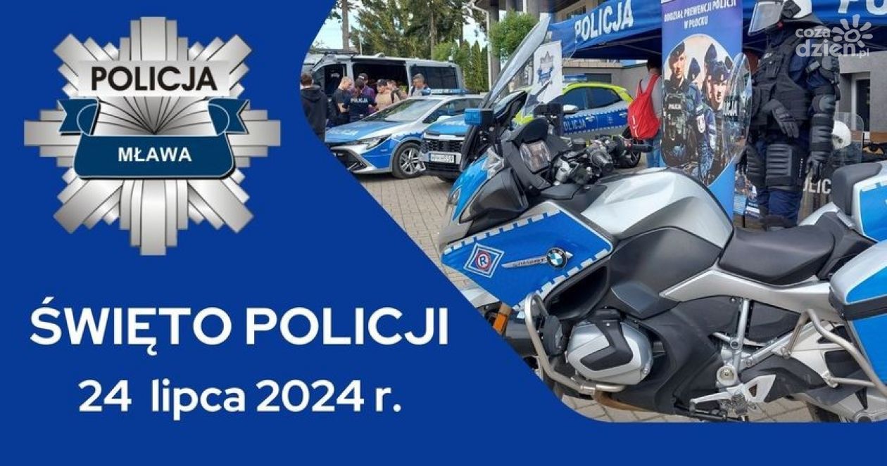 Uroczyste obchody Święta Policji w Mławie