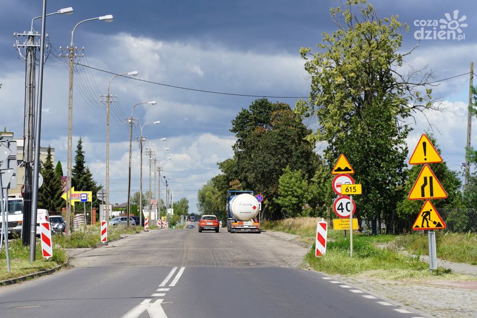 Nowa nawierzchnia na ul. Mławskiej w Ciechanowie