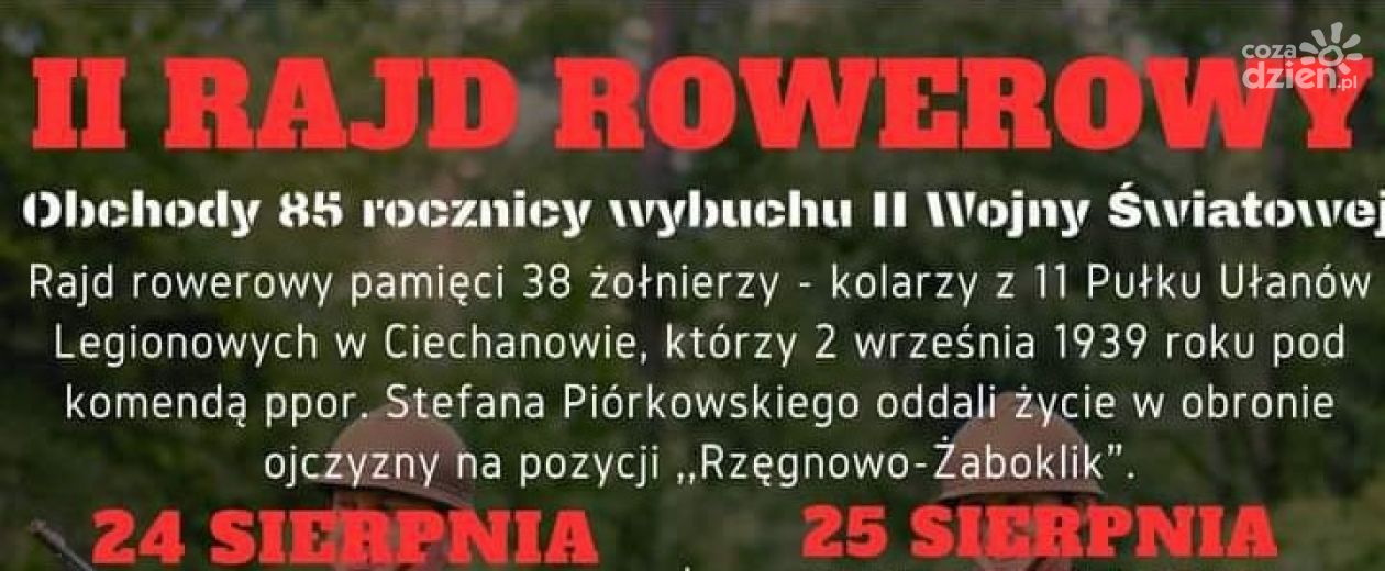 II Rajd Rowerowy ku pamięci żołnierzy