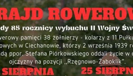 II Rajd Rowerowy: Upamiętnienie 85. rocznicy wybuchu II Wojny Światowej