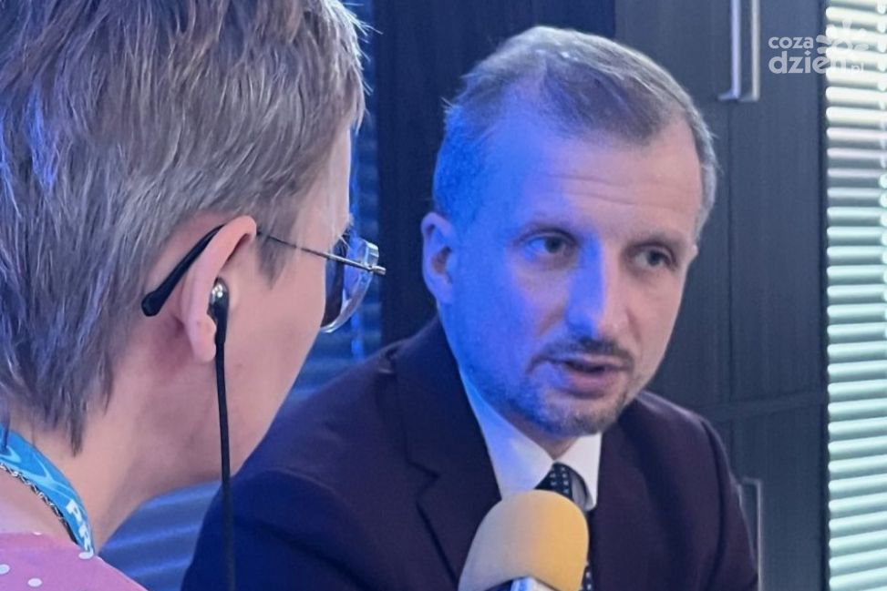 Mikołaj Dorożała odwiedził Ciechanów. Wiceminister rozmawiał z leśnikami i mieszkańcami