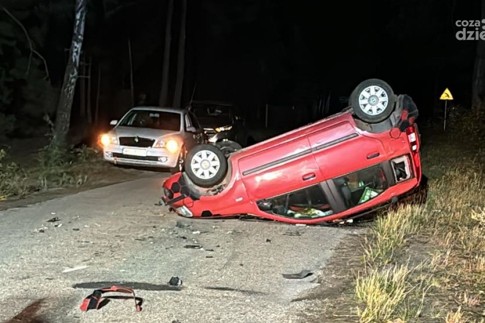 Groźny wypadek drogowy w miejscowości Olszewka!