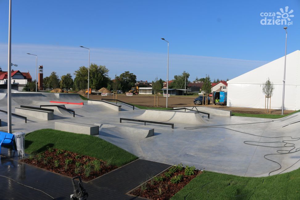 Nowo otwarty skatepark w Mławie!