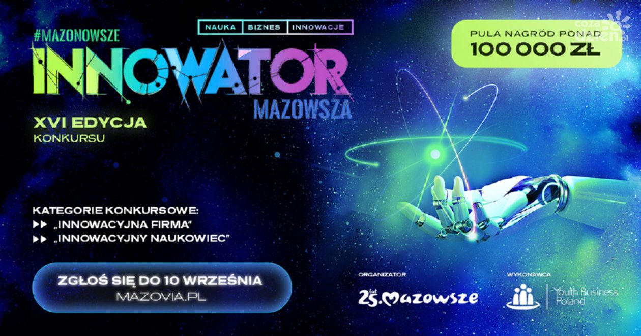 Ostatnie dni na zgłoszenia do konkursu „Innowator Mazowsza”