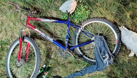Pijany rowerzysta wjechał prosto pod samochód