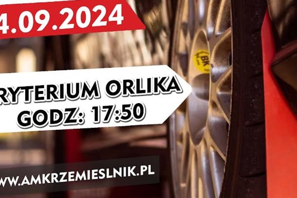 Rajdowe Kryterium Orlika 2024 już jutro!