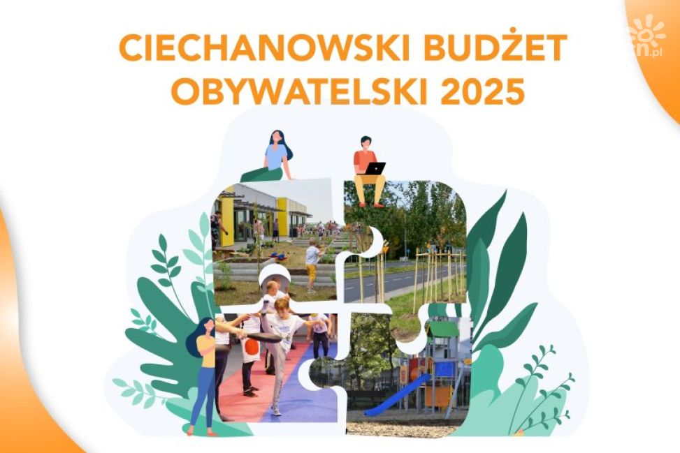 Większe środki na projekty w Ciechanowskim Budżecie Obywatelskim 2025