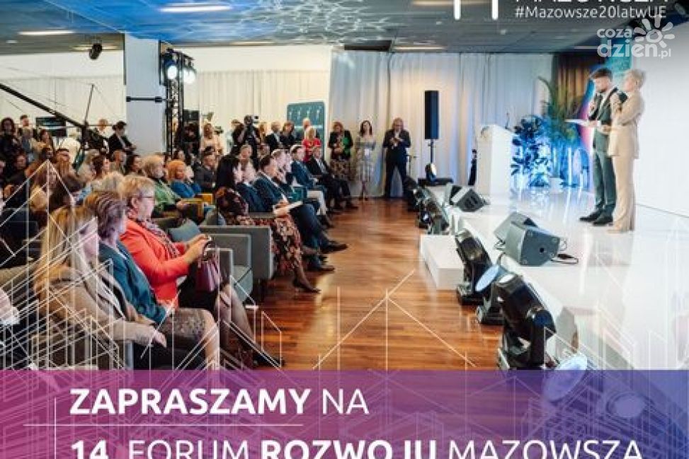 14. Forum Rozwoju Mazowsza - przyszłość regionu w centrum uwagi