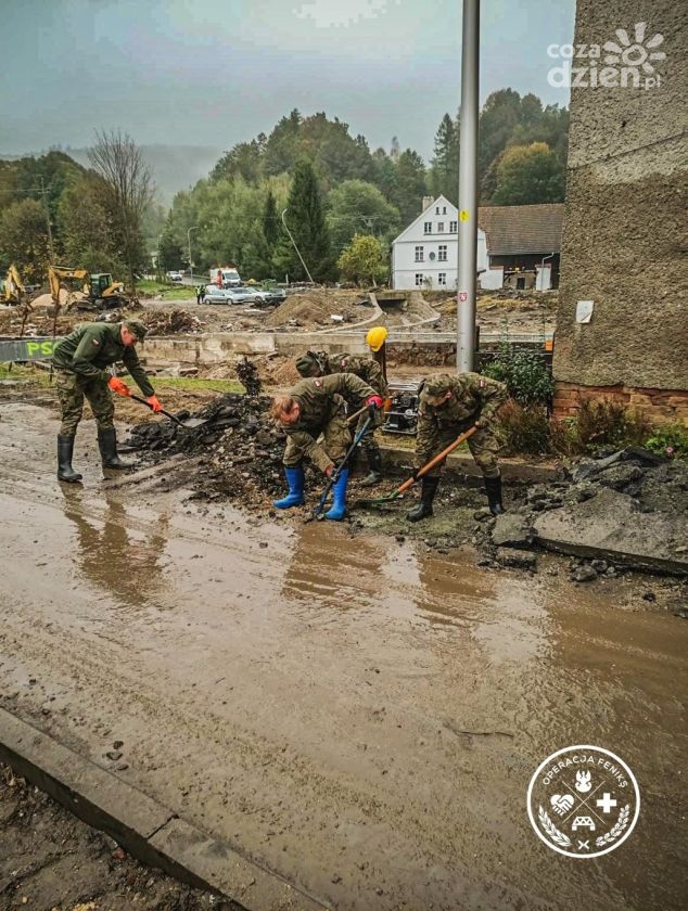 150 żołnierzy na froncie powodzi