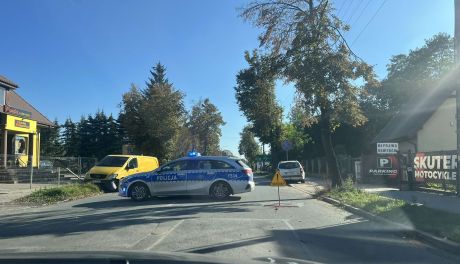 Zderzenia na drogach w Ciechanowie i Rutkach Marszewicach