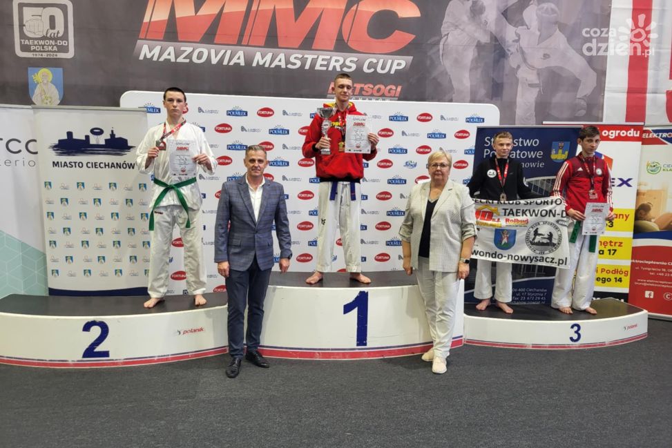 Ciechanowscy zawodnicy z medalami na Mazovia Masters Cup!