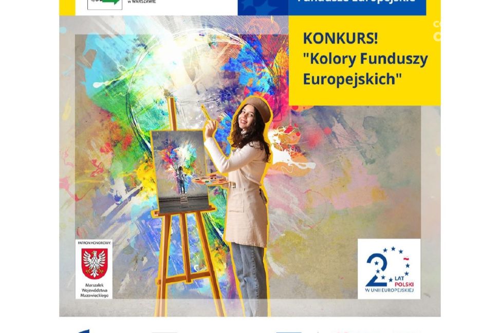 Konkurs „Kolory Funduszy Europejskich” – pokaż, jak Fundusze zmieniły Twoją okolicę!