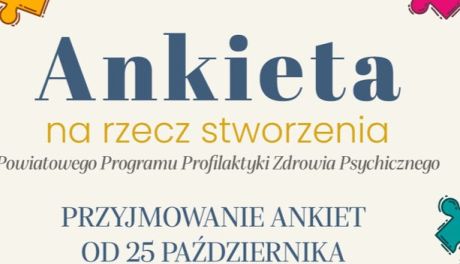 Powiat Ciechanowski tworzy nowy Program Profilaktyki Zdrowia Psychicznego