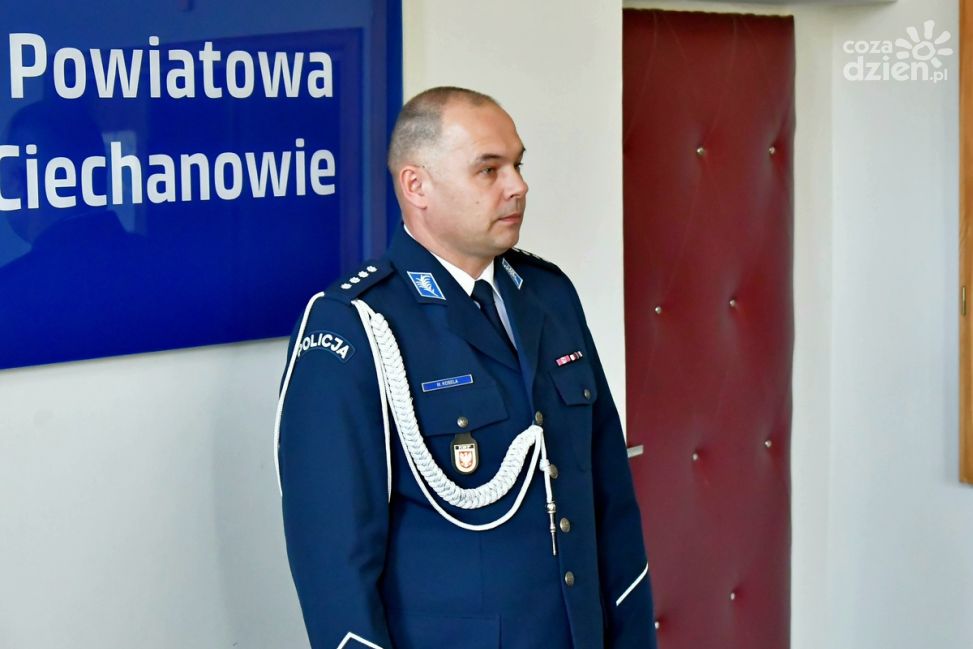 Nadkomisarz Marek Kosela nowym I Zastępcą Komendanta Powiatowego Policji w Ciechanowie