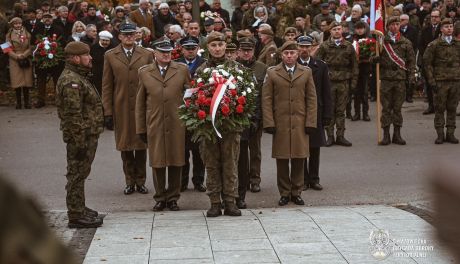 Żołnierze 5 Mazowieckiej Brygady Obrony Terytorialnej uczcili pamięć bohaterów, którzy walczyli za wolność Polski