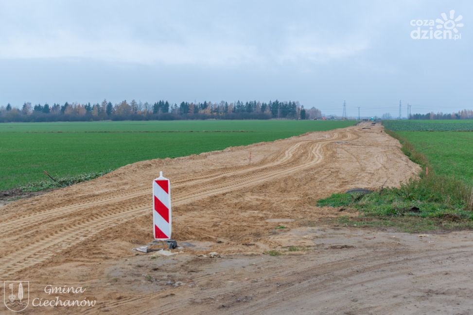 Rozbudowa ul. Chruszczewskiej w Chruszczewie zakończona częściowym odbiorem prac