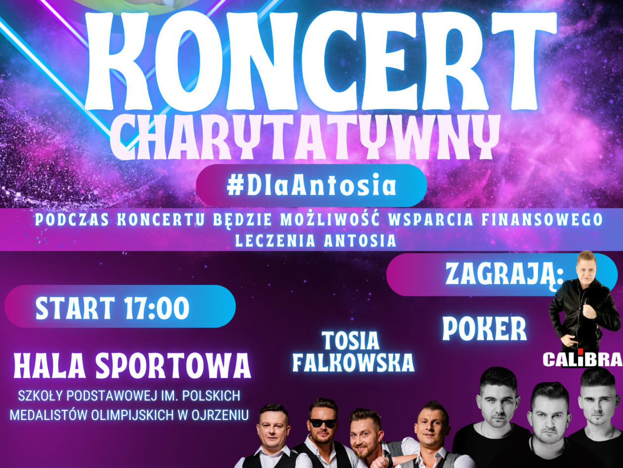 Niezwykły koncert #dlaAntosia -  widowisko z udziałem gwiazd