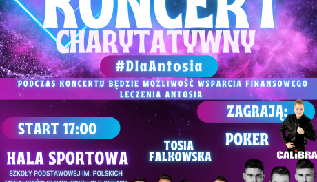 Koncert charytatywny #dlaAntosia w Ojrzeniu – pomoc dla Antosia Malinowskiego