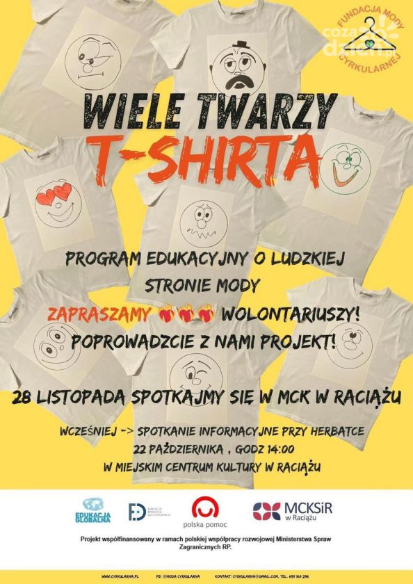 Fundacja Mody Cyrkularnej w MCKSiR Raciąż