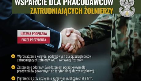 Nowe ulgi podatkowe i preferencje dla firm zatrudniających żołnierzy WOT i Aktywnej Rezerwy – Co zmienia nowa ustawa?