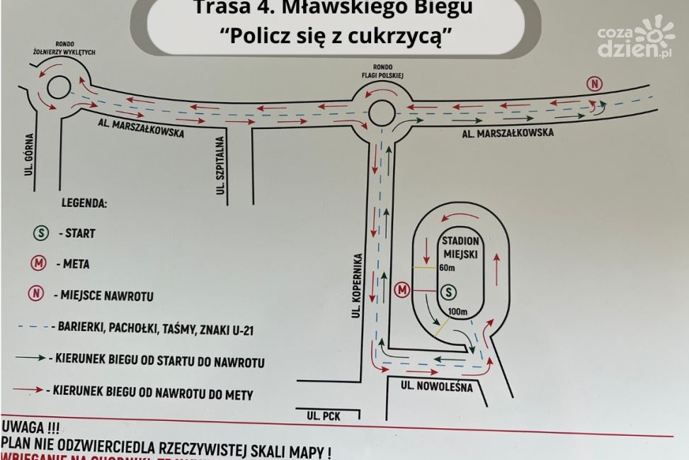 Zapisy na IV Mławski Bieg „Policz się z cukrzycą” otwarte