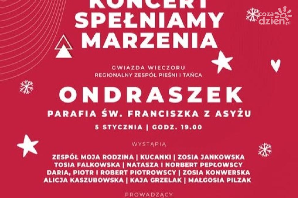 Koncert charytatywny "Spełniamy marzenia" w Ciechanowie