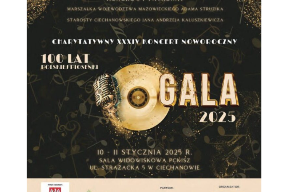 Charytatywny Koncert Noworoczny GALA 2025