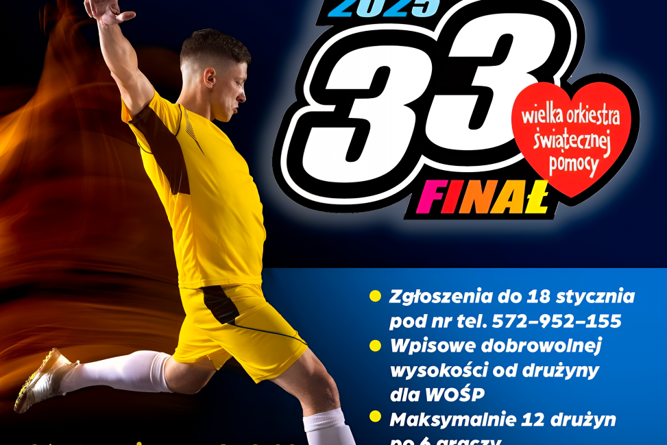 Ciechanów: V Turniej Gorących Serc dla WOŚP - Sportowa rywalizacja dla szczytnego celu