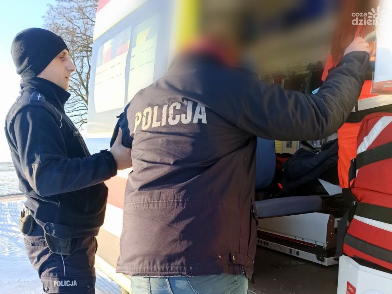 Przeżyła dzięki szybkiej reakcji policji