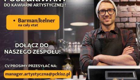 Można dołączyć do zespołu Kawiarni Artystycznej Powiatowego Centrum Kultury i Sztuki!