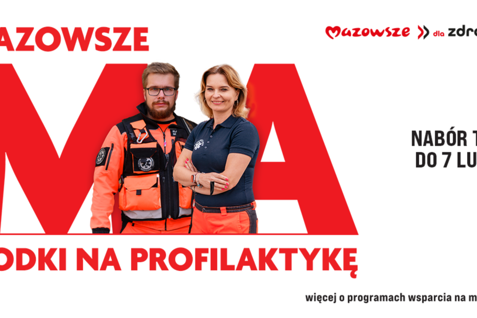 Mazowsze stawia na zdrowie! Ruszył nabór do programu dofinansowania działań profilaktycznych