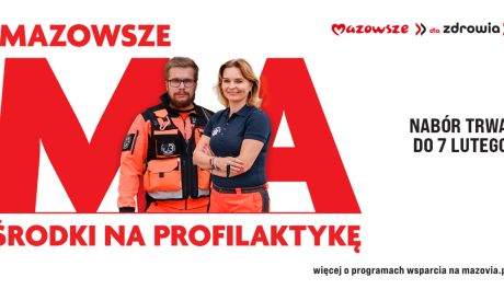 Mazowsze stawia na zdrowie! Ruszył nabór do programu dofinansowania działań profilaktycznych