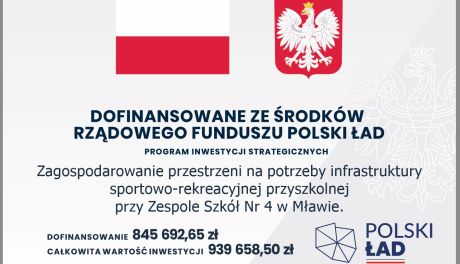 Nowoczesny kompleks sportowo-rekreacyjny powstanie przy ZS nr 4 w Mławie