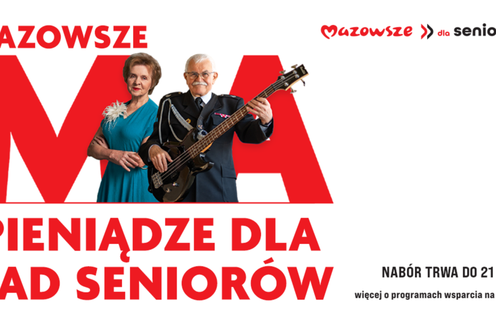 Mazowsze dla seniorów - są pieniądze na działalność osób 60+