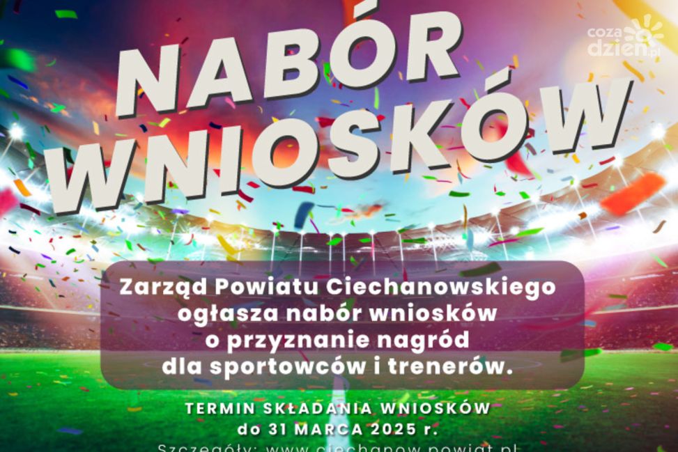 Sportowcy i trenerzy znów zostaną nagrodzeni