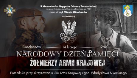 Ciechanów uczci Narodowy Dzień Pamięci Żołnierzy Armii Krajowej