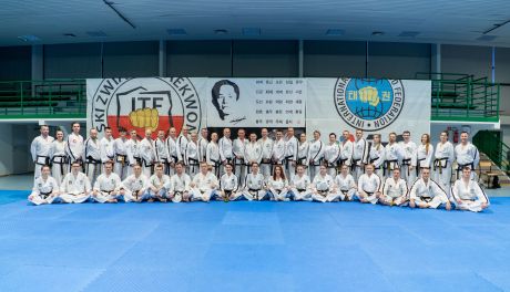 Wielki Mistrz Jerzy Jedut szkolił instruktorów Taekwon-Do w Ciechanowie