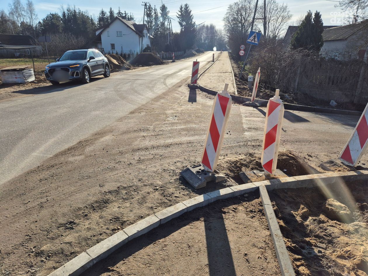 Prace są już na półmetku. Droga w Kuklinie będzie gotowa w sierpniu