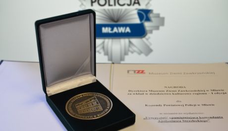 Mławska Policja nagrodzona za wkład w dziedzictwo kulturowe regionu