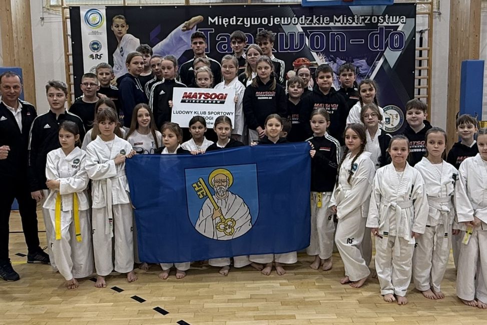 22 medale dla LKS Matsogi. Ciechanów zdominował Mistrzostwa Mazowsza w Taekwon-do