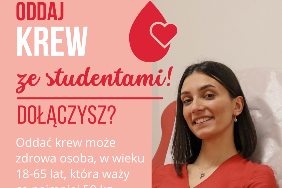 Studencka akcja krwiodawstwa w Ciechanowie. Jak oddać krew i dlaczego to takie ważne?